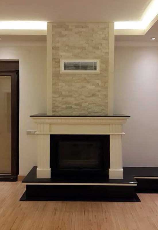 Klasik Taş Şömine Modeli :SP-13