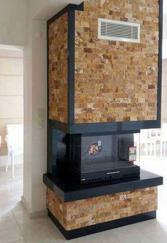 U tipi Şömine Modeli :SU-04